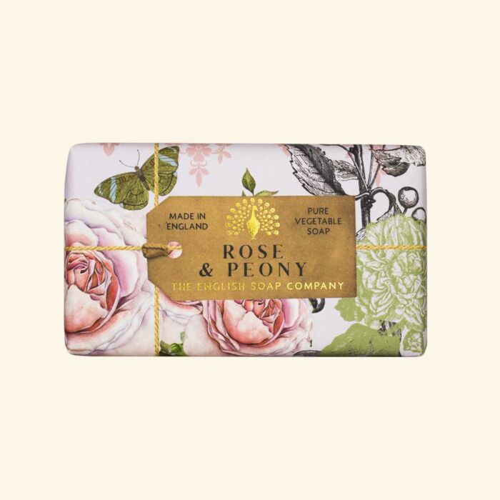 The English Soap Company Anniversary Rose and Peony Soap